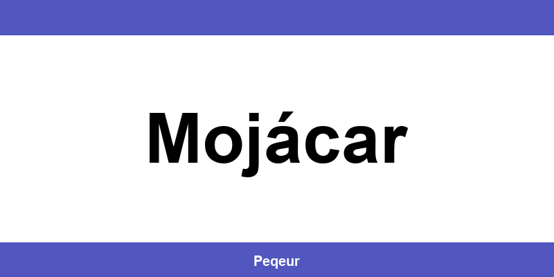 Número de teléfono de la oficina SEUR en Mojácar