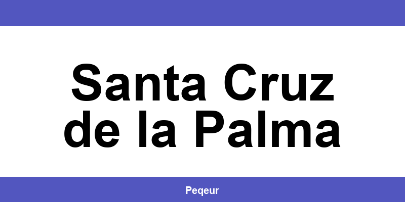 Número de teléfono de la oficina SEUR en Santa Cruz de la Palma