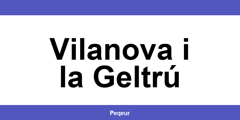 Número de teléfono de la oficina SEUR en Vilanova i la Geltrú