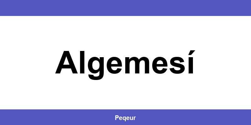 Número de teléfono de la oficina SEUR en Algemesí