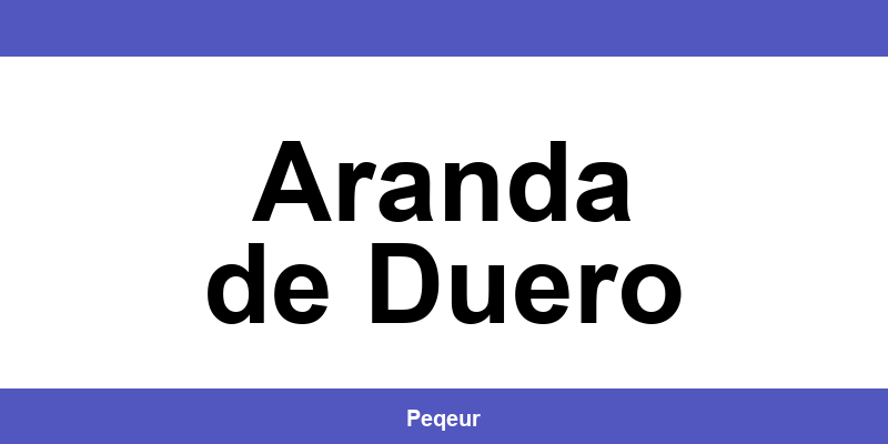 Número de teléfono de la oficina SEUR en Aranda de Duero