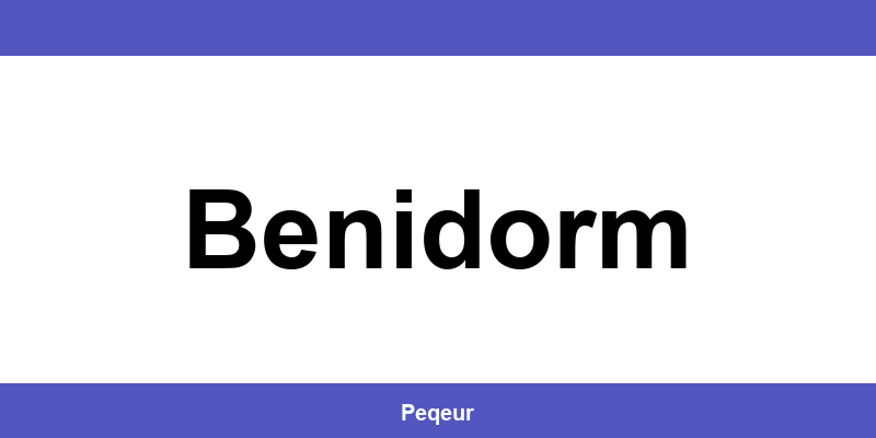Número de teléfono de la oficina SEUR en Benidorm