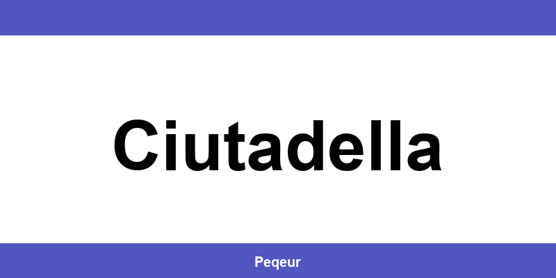 Número de teléfono de la oficina SEUR en Ciutadella
