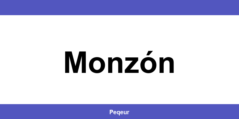 Número de teléfono de la oficina SEUR en Monzón