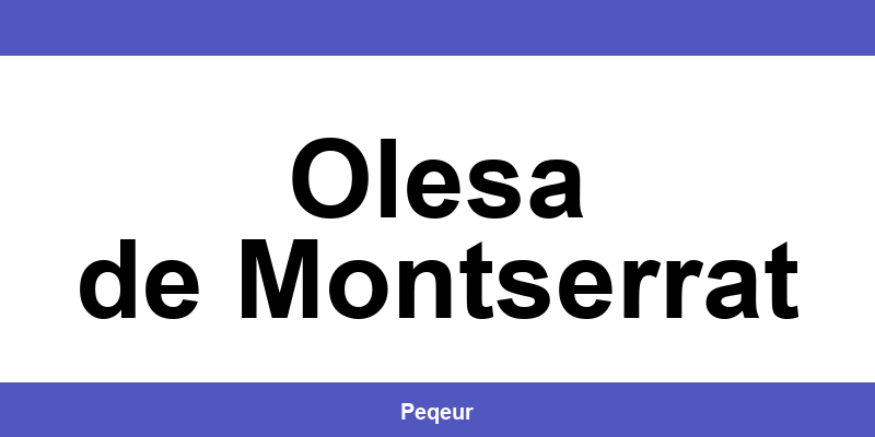 Número de teléfono de la oficina SEUR en Olesa de Montserrat