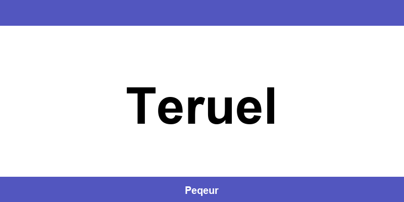 Número de teléfono de la oficina SEUR en Teruel