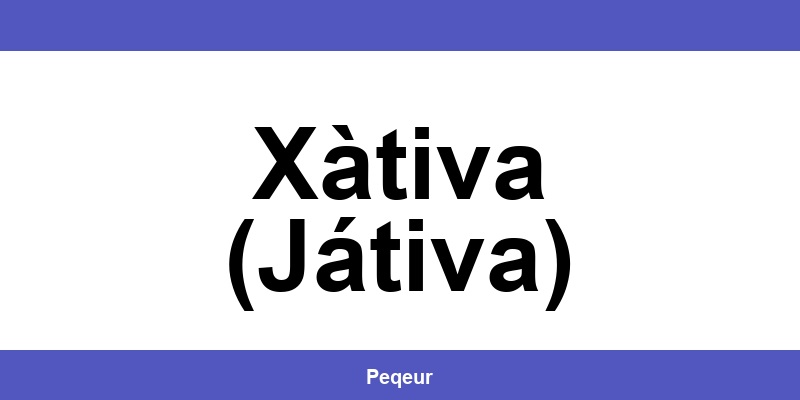 Número de teléfono de la oficina SEUR en Xàtiva (Játiva)