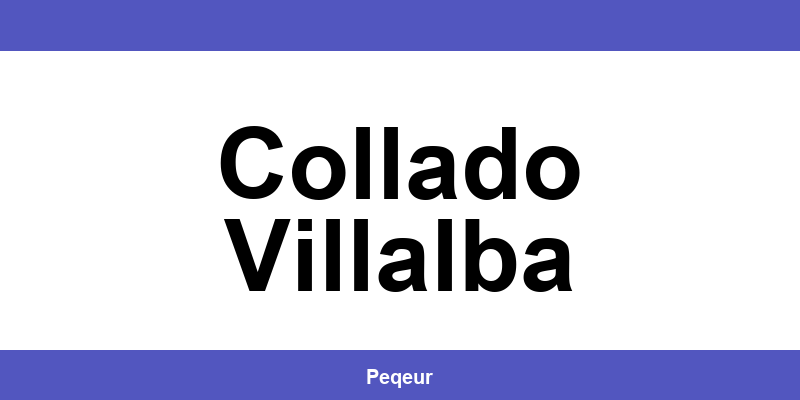 Número de teléfono de la oficina SEUR en Collado Villalba