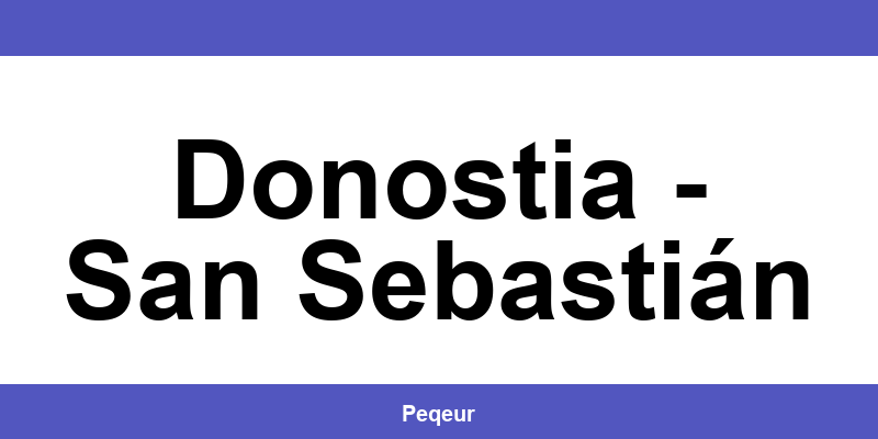 Número de teléfono de la oficina SEUR en Donostia - San Sebastián