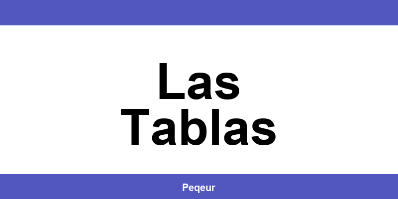 Número de teléfono de la oficina SEUR en Las Tablas