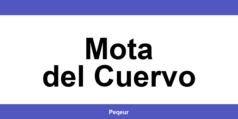 Número de teléfono de la oficina SEUR en Mota del Cuervo