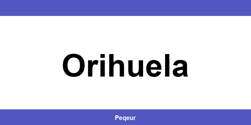 Número de teléfono de la oficina SEUR en Orihuela