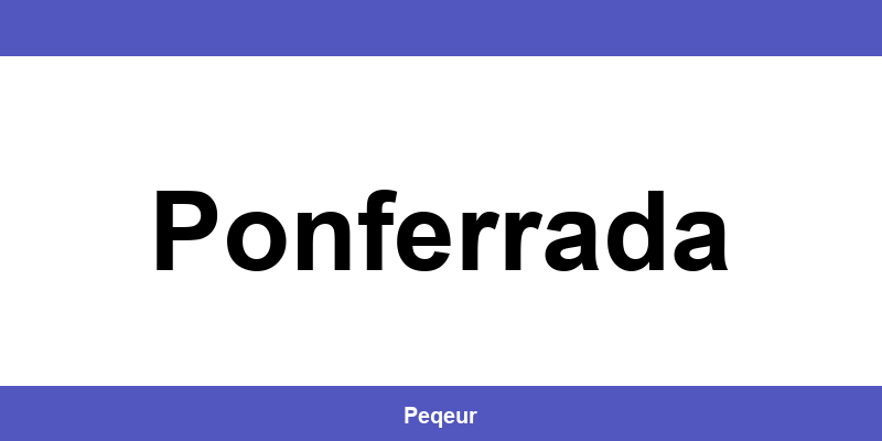 Número de teléfono de la oficina SEUR en Ponferrada
