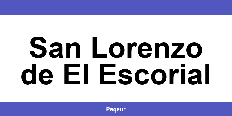 Número de teléfono de la oficina SEUR en San Lorenzo de El Escorial