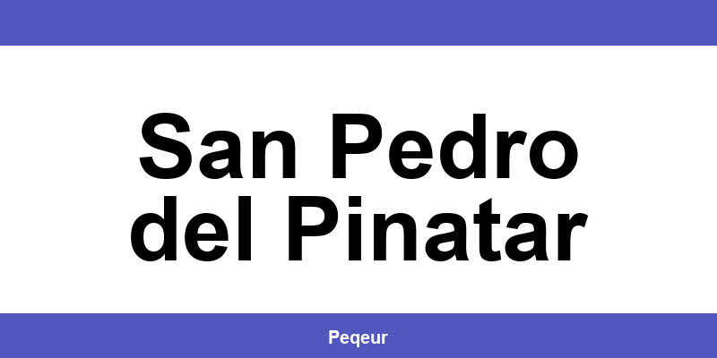 Número de teléfono de la oficina SEUR en San Pedro del Pinatar