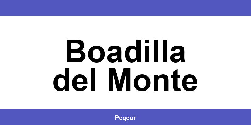 Número de teléfono de la oficina SEUR en Boadilla del Monte