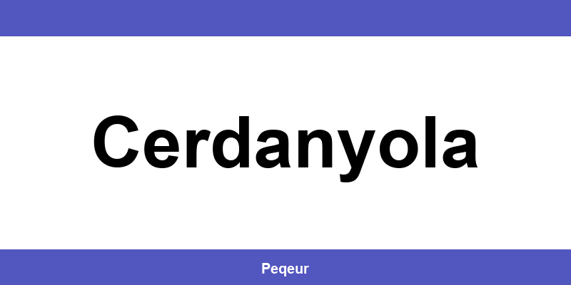 Número de teléfono de la oficina SEUR en Cerdanyola