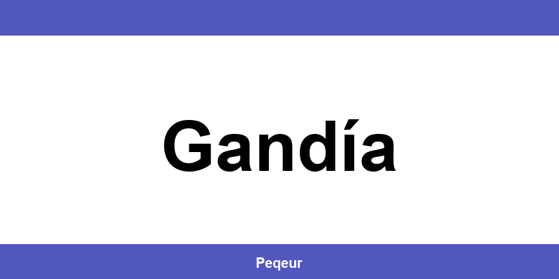 Número de teléfono de la oficina SEUR en Gandía