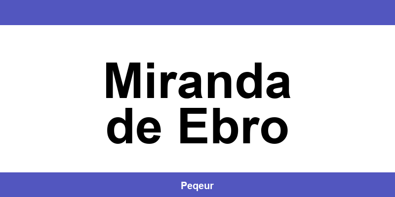 Número de teléfono de la oficina SEUR en Miranda de Ebro