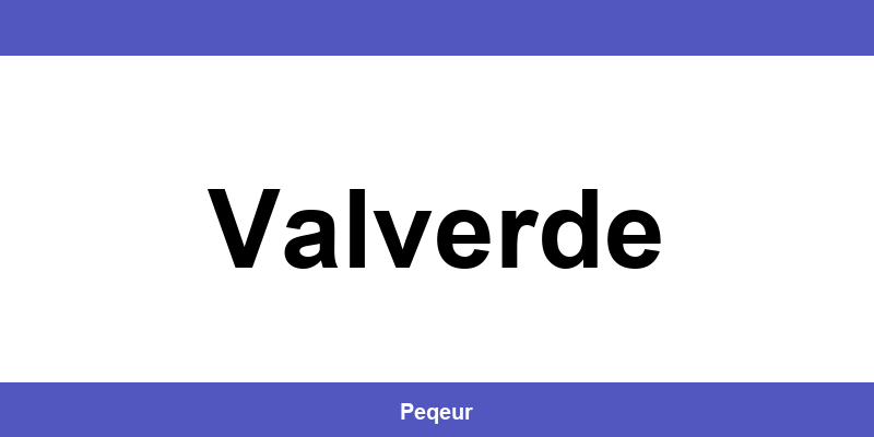 Número de teléfono de la oficina SEUR en Valverde